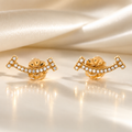Tiffany & Co. T Smile Mini Earrings in 18k Yellow Gold with Diamonds – Brand New & Authentic